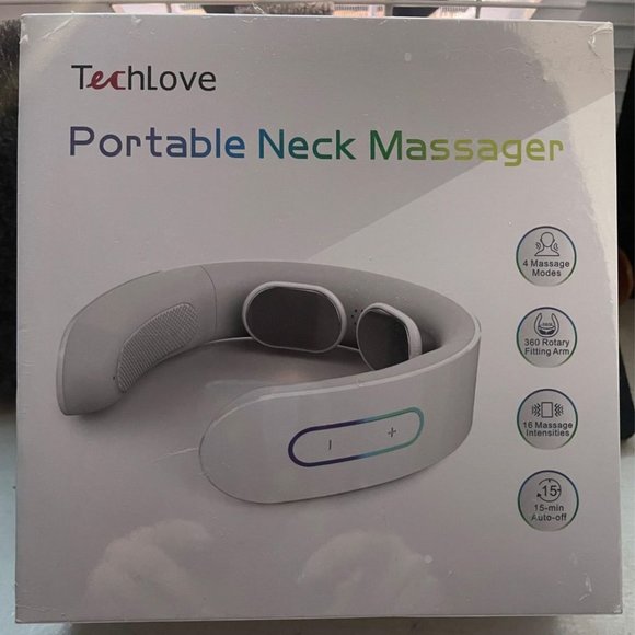 $40, NEW TechLove Portable Neck Massager. Great Christmas gift - Picture 1 of 2